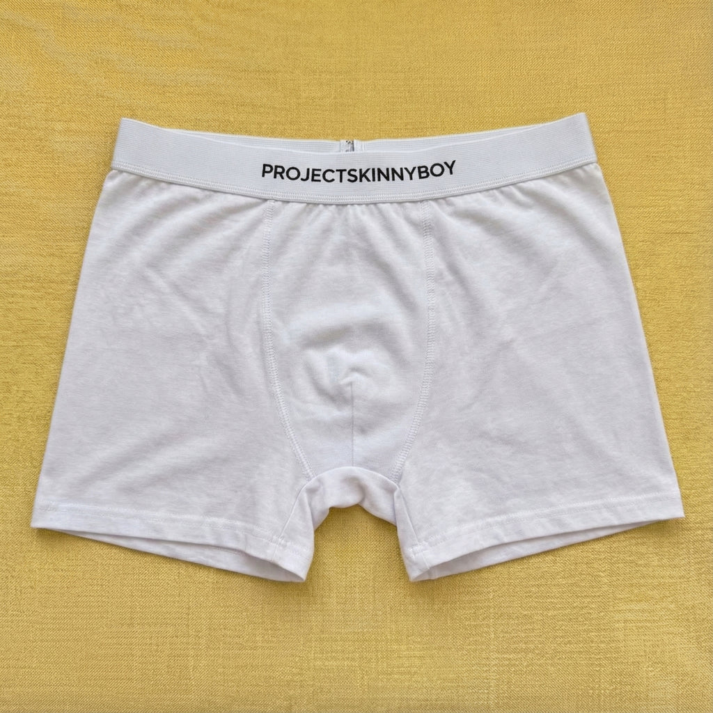 White PSB Boxer Briefs